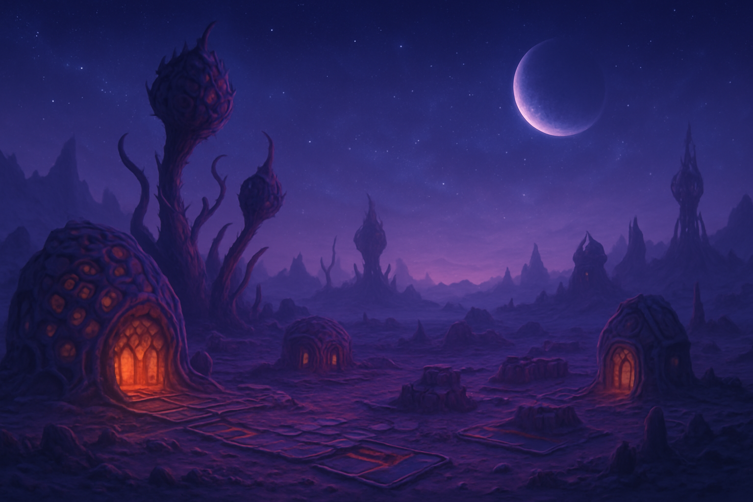 Alien Terrain for Tabletop Wargames & RPGs