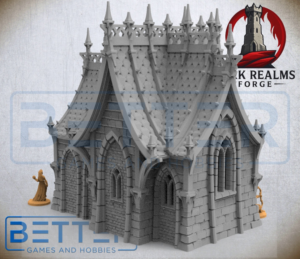 Blackthorn Keep, Building 1 - 28, 15 and 10mm scale for Fantasy, Dark Elven terrain RPG