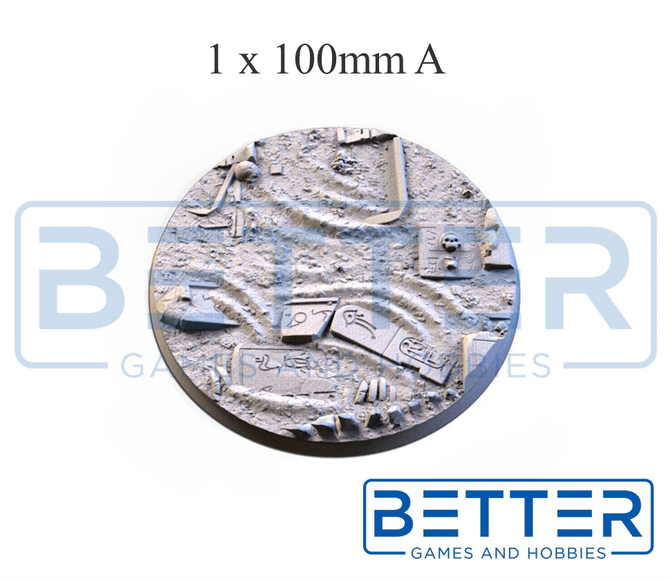 Egyptian - Themed Bases and Toppers for sci-fi & fantasy wargaming