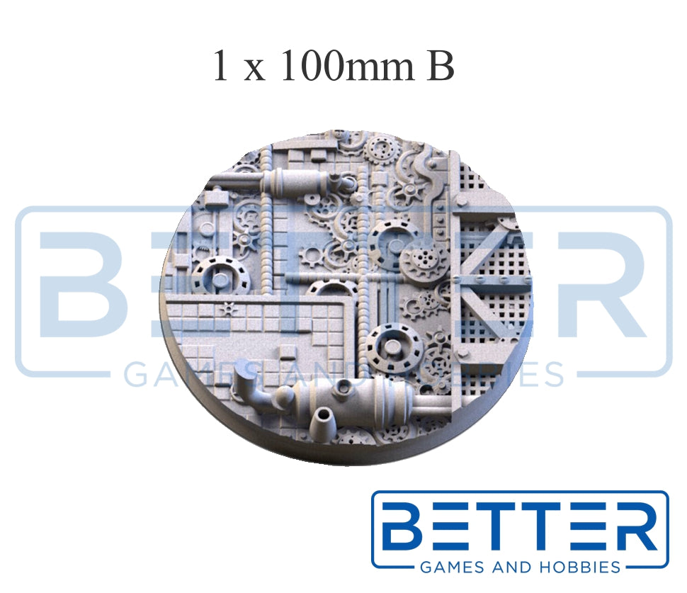 Steampunk - Themed Bases and Toppers for sci-fi & fantasy wargaming