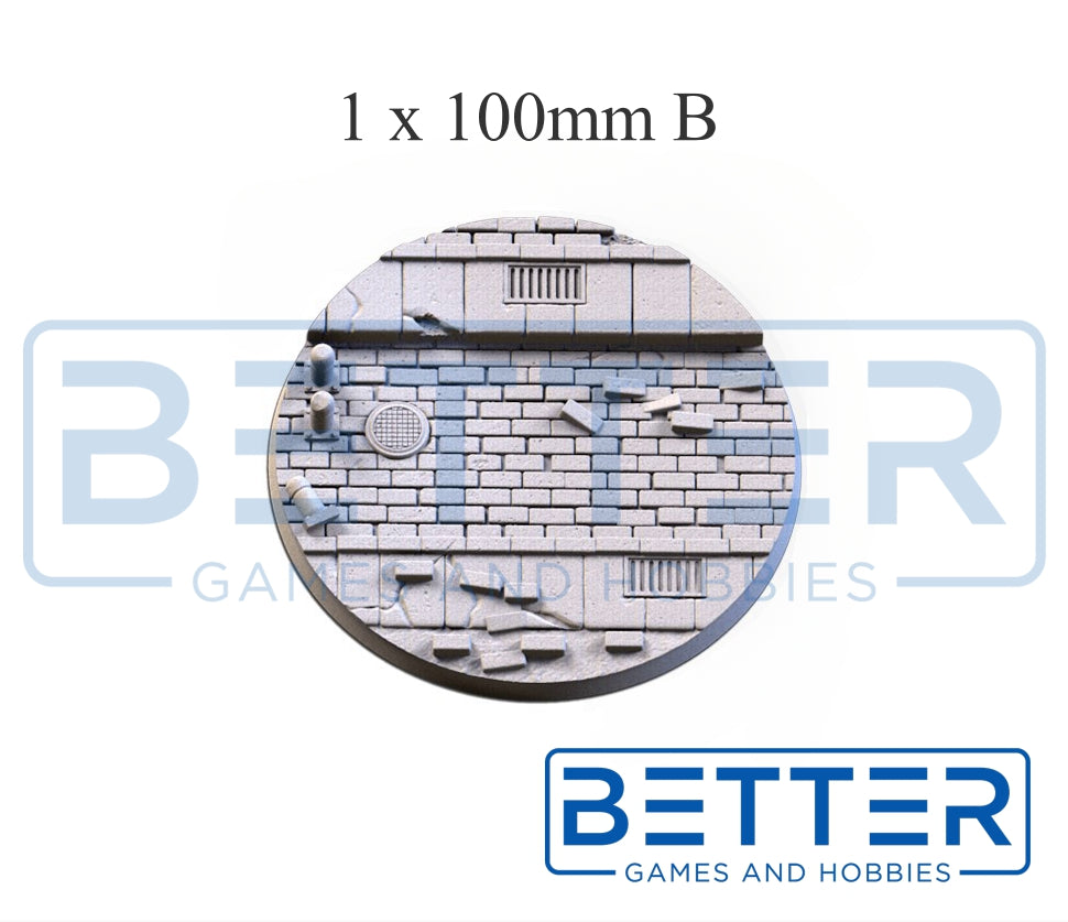 WWII City - Themed Bases and Toppers for sci-fi & fantasy wargaming