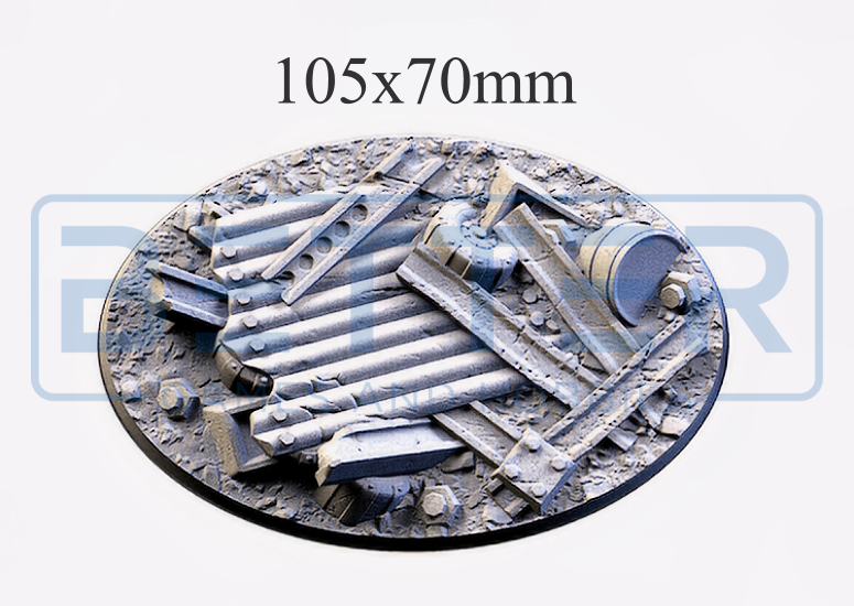 Scrap - Themed Bases and Toppers for sci-fi & fantasy wargaming