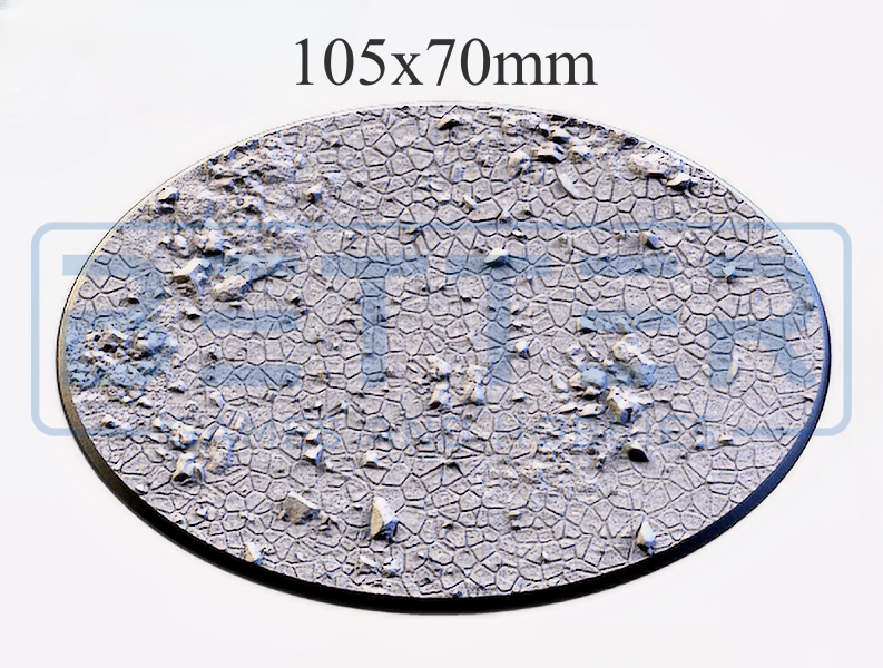 Dry ground - Themed Bases and Toppers for sci-fi & fantasy wargaming