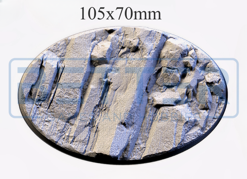 Stony Desert - Themed Bases and Toppers for sci-fi & fantasy wargaming