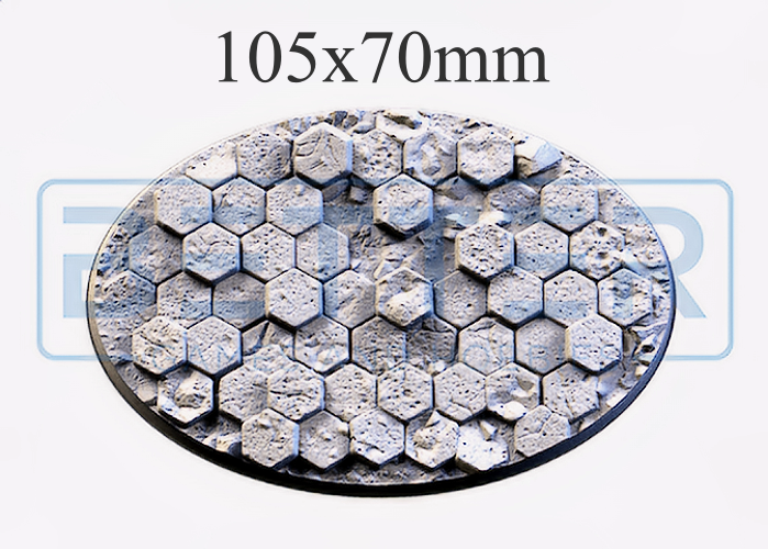 Basaltic - Themed Bases and Toppers for sci-fi & fantasy wargaming