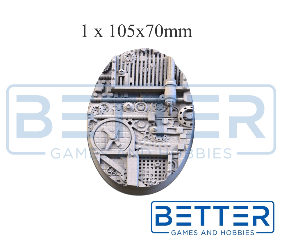 Steampunk - Themed Bases and Toppers for sci-fi & fantasy wargaming