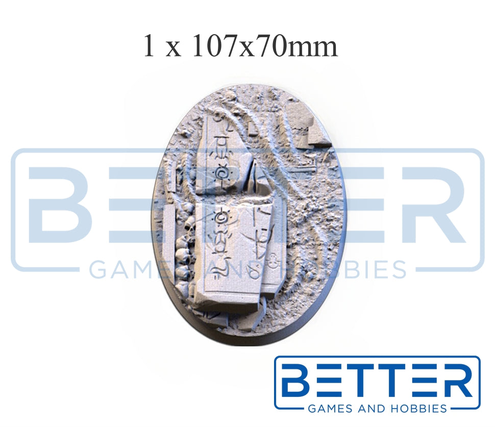 Egyptian - Themed Bases and Toppers for sci-fi & fantasy wargaming