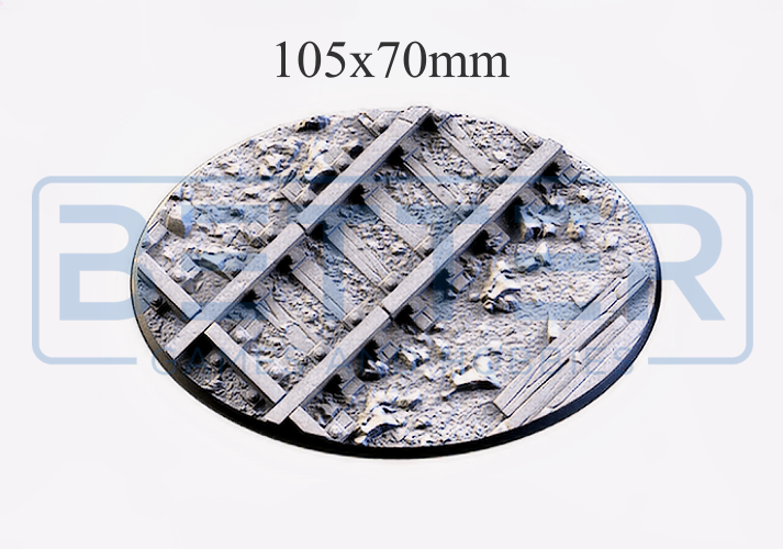 Mines- Themed Bases and Toppers for sci-fi & fantasy wargaming