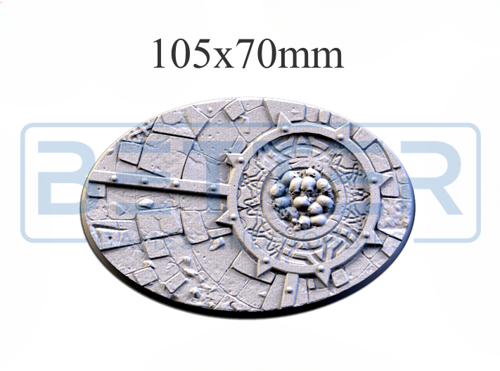 Sacred temple - Themed Bases and Base Toppers for sci-fi & fantasy wargaming