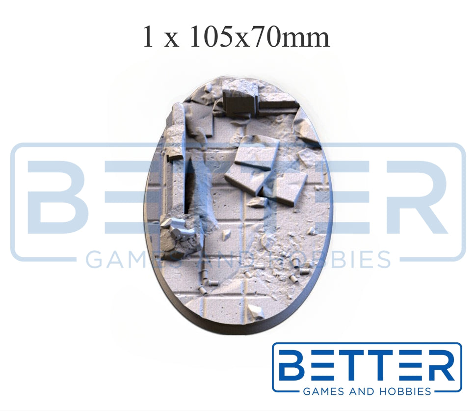 City Ruins - Themed bases and Toppers for sci-fi & fantasy wargaming