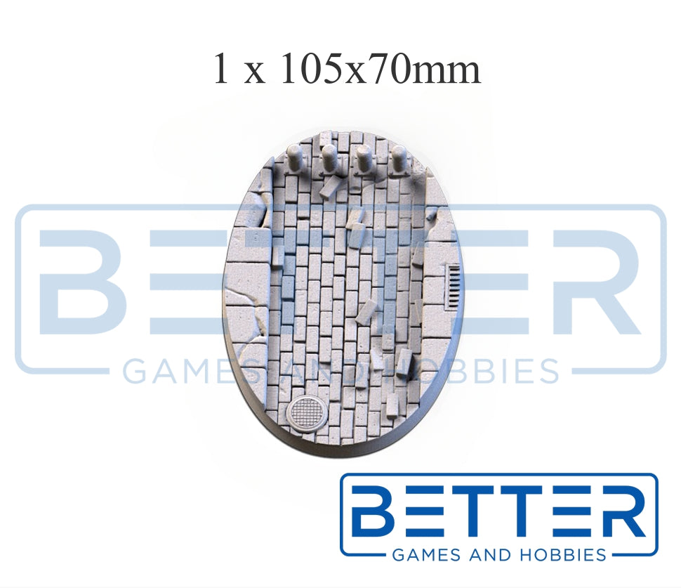 WWII City - Themed Bases and Toppers for sci-fi & fantasy wargaming