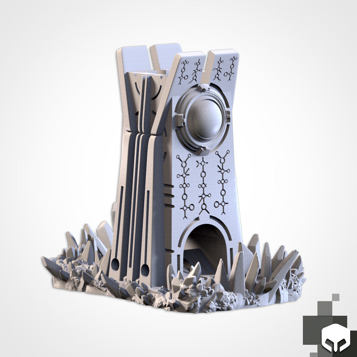 Tomb World Alien Tower - Dice Tower