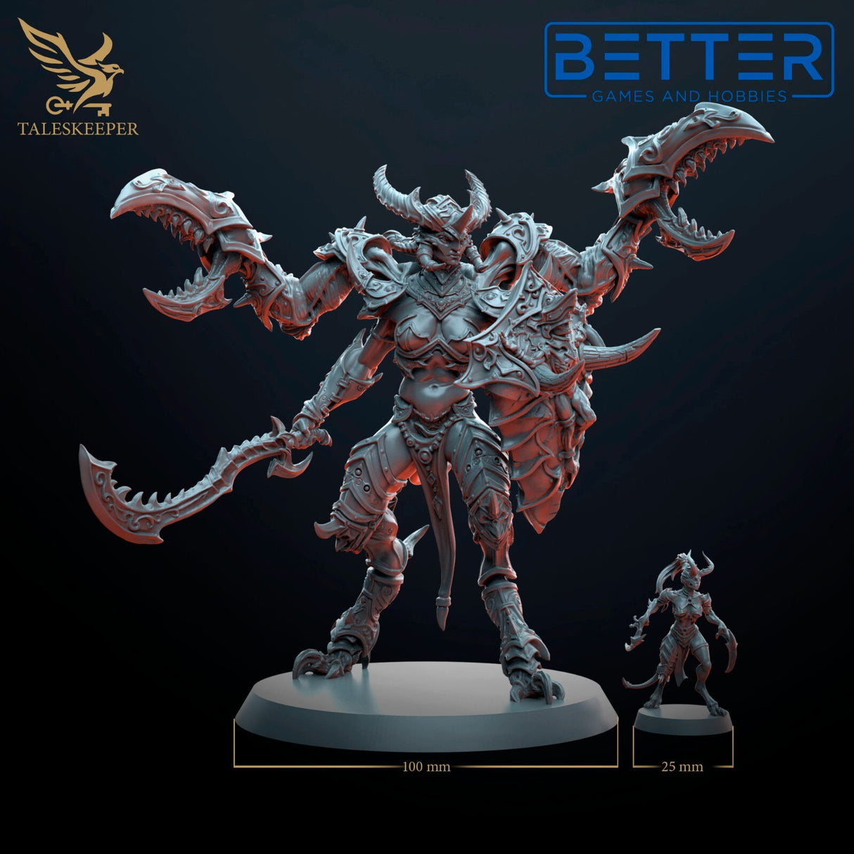 The Duchess - 28mm scale miniatures for Sci-Fi and Fantasy Wargaming