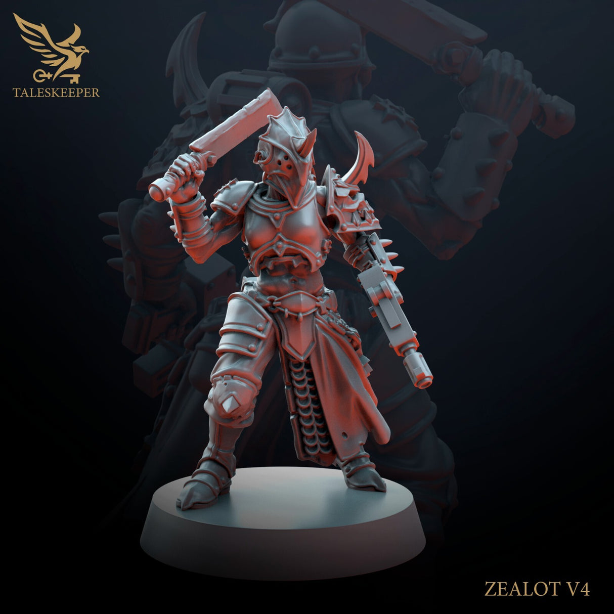 Dark Zealot Infantry - 28mm scale miniatures for Sci-Fi and Grimdark Wargaming