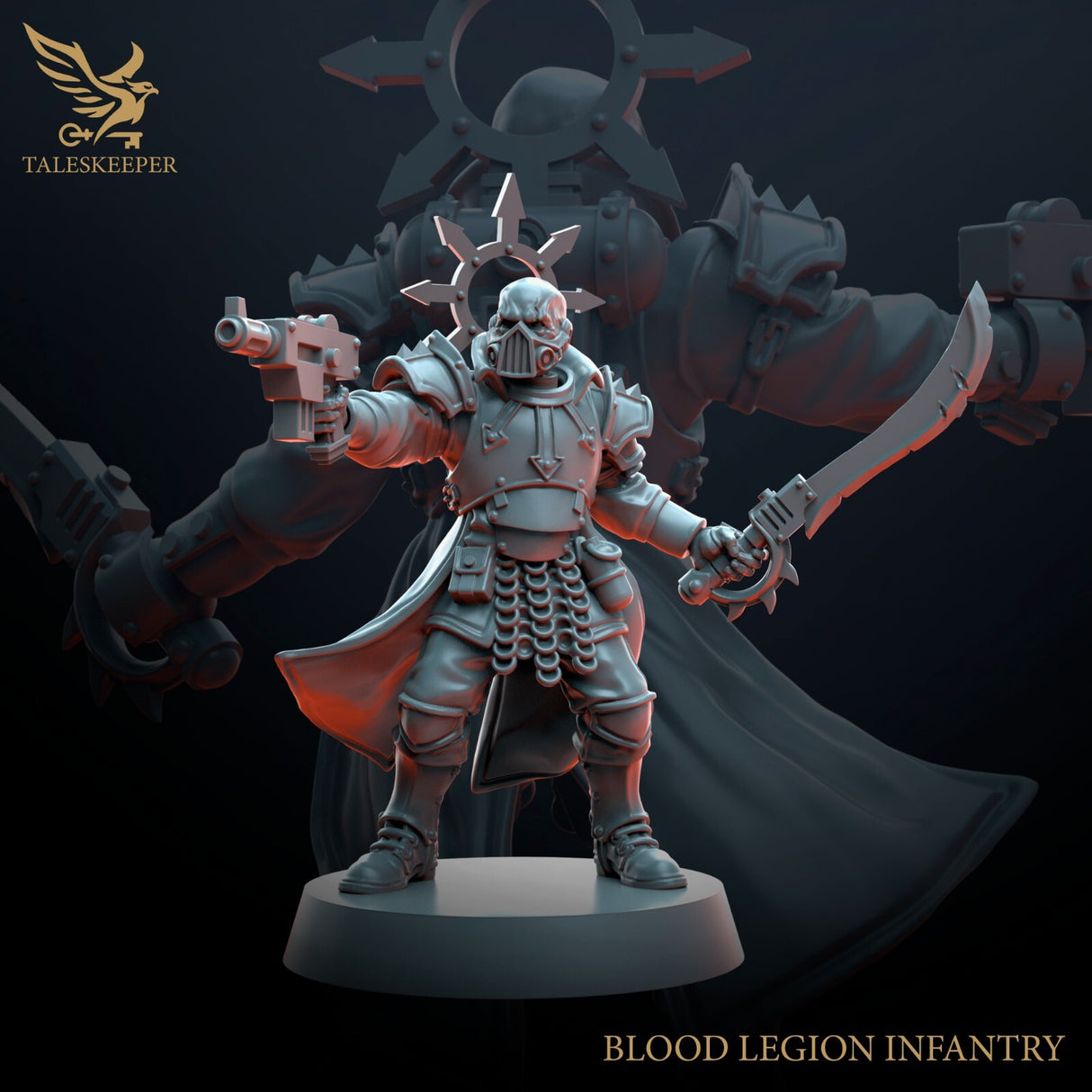 Blood Legion Infantry - 28mm scale miniatures for Sci-Fi and Grimdark Wargaming