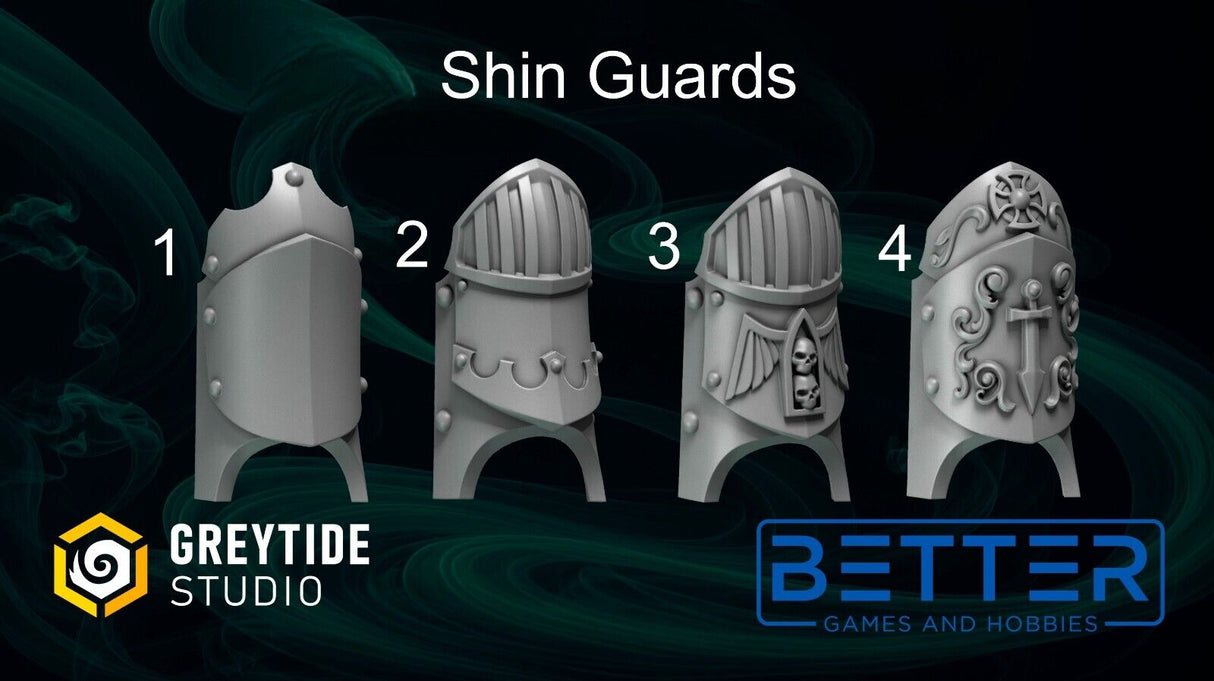 Shin guards - Eternal Pilgrims. Conversion parts suitable for New Termi's