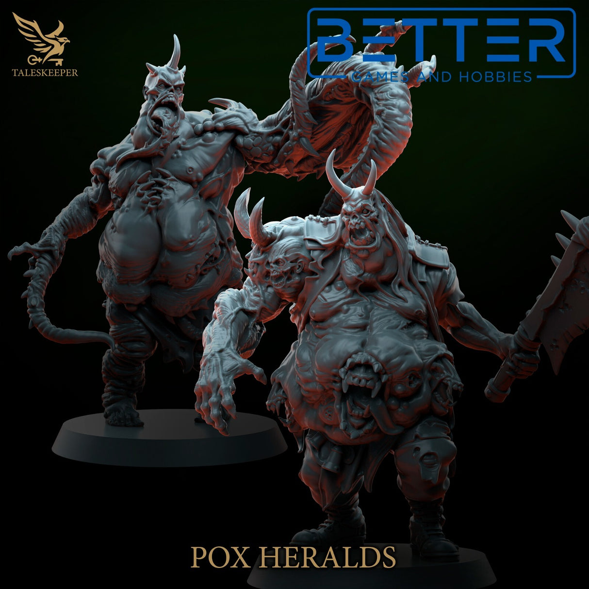 Pox Heralds - 28mm scale miniatures for Sci-Fi and Fantasy Wargaming