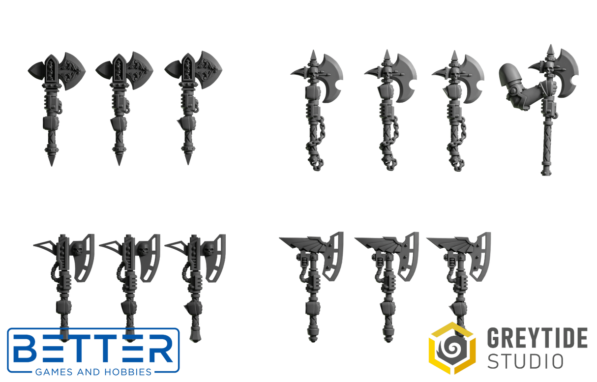 Axes - Eternal Pilgrim for 2nd Born Marines