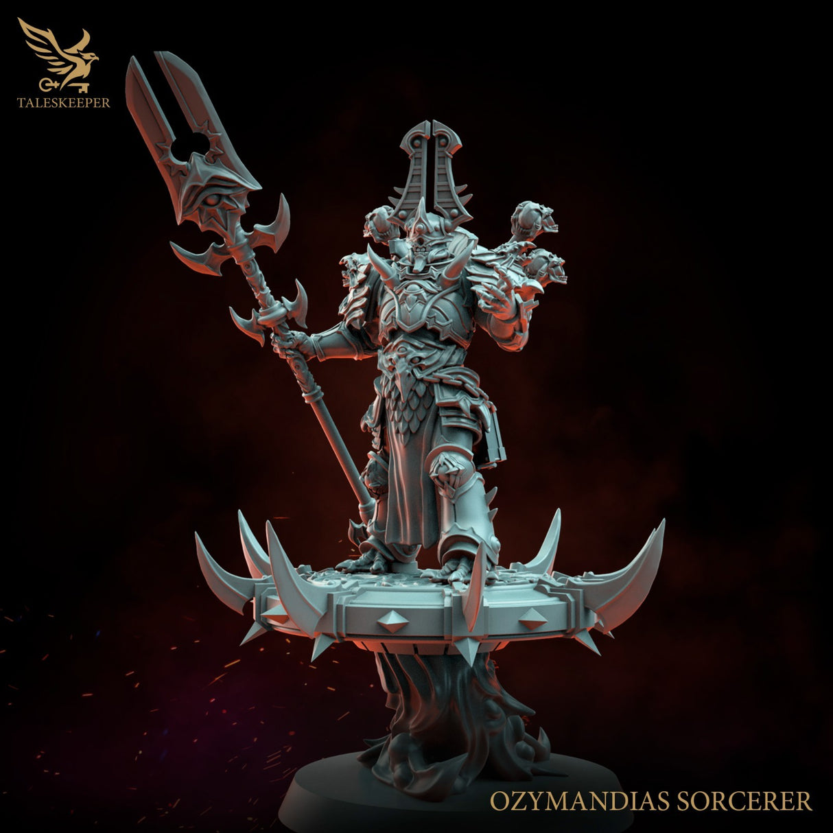 Ozymandias Sorcerer - 28mm scale miniature for Sci-Fi and Fantasy Wargaming