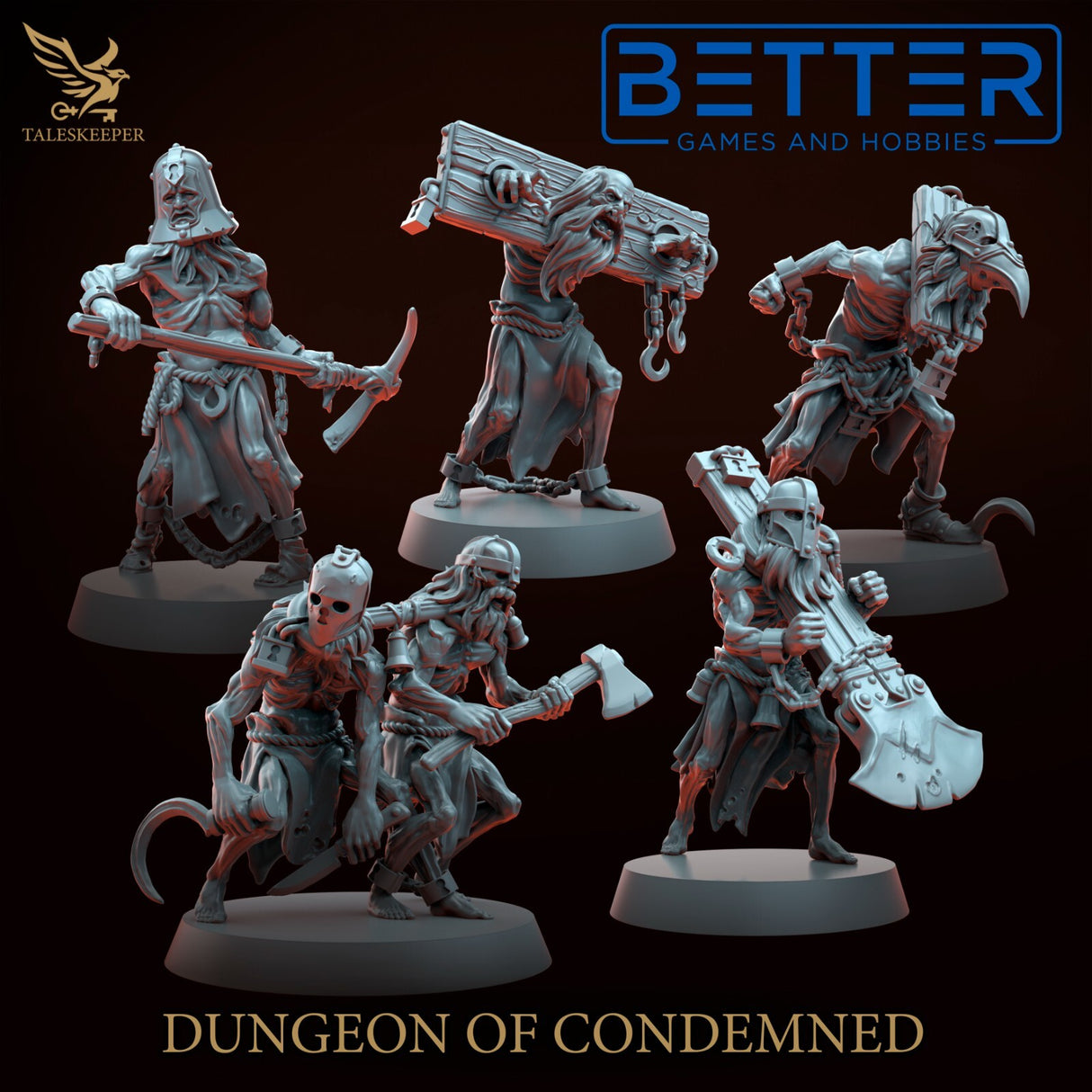Condemned - 28mm scale miniatures for Sci-Fi and Fantasy Wargaming