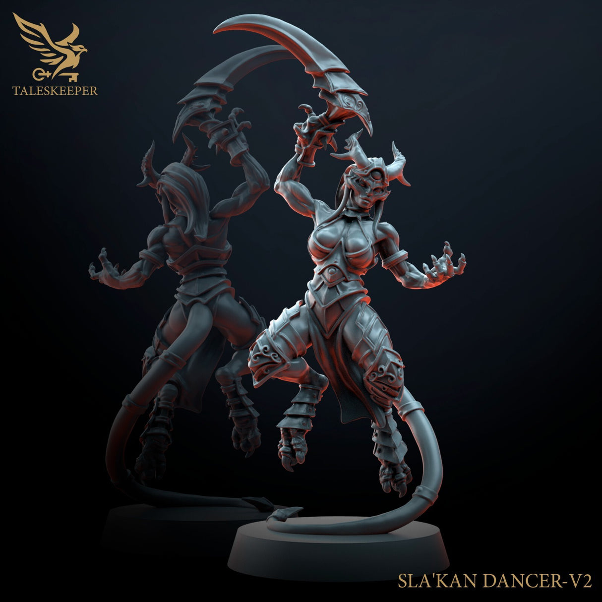 Sla'kan Dancers - 28mm scale miniatures for Sci-Fi and Fantasy wargaming