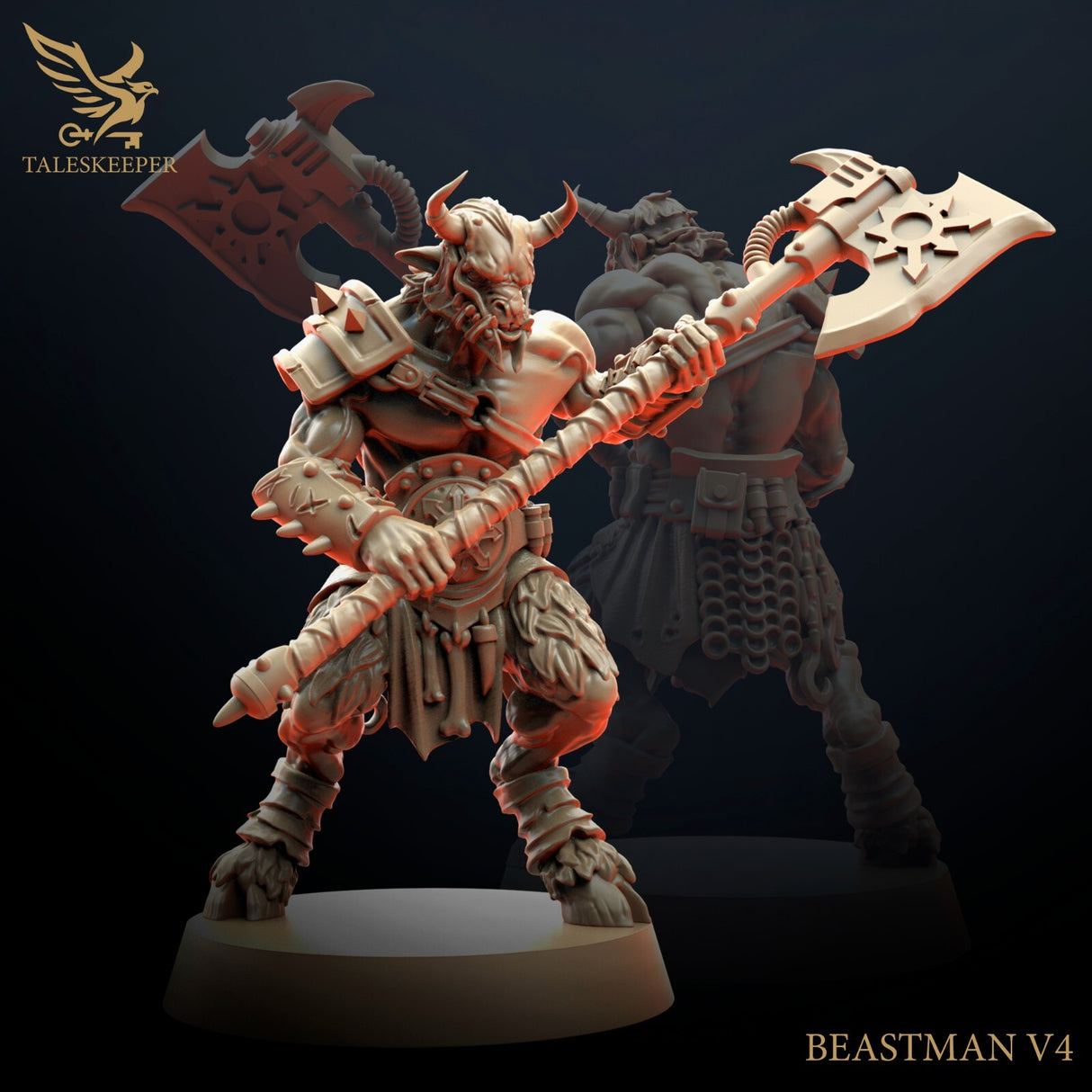 Beastmen Infantry - 28mm scale miniatures for Sci-Fi and Grimdark Wargaming