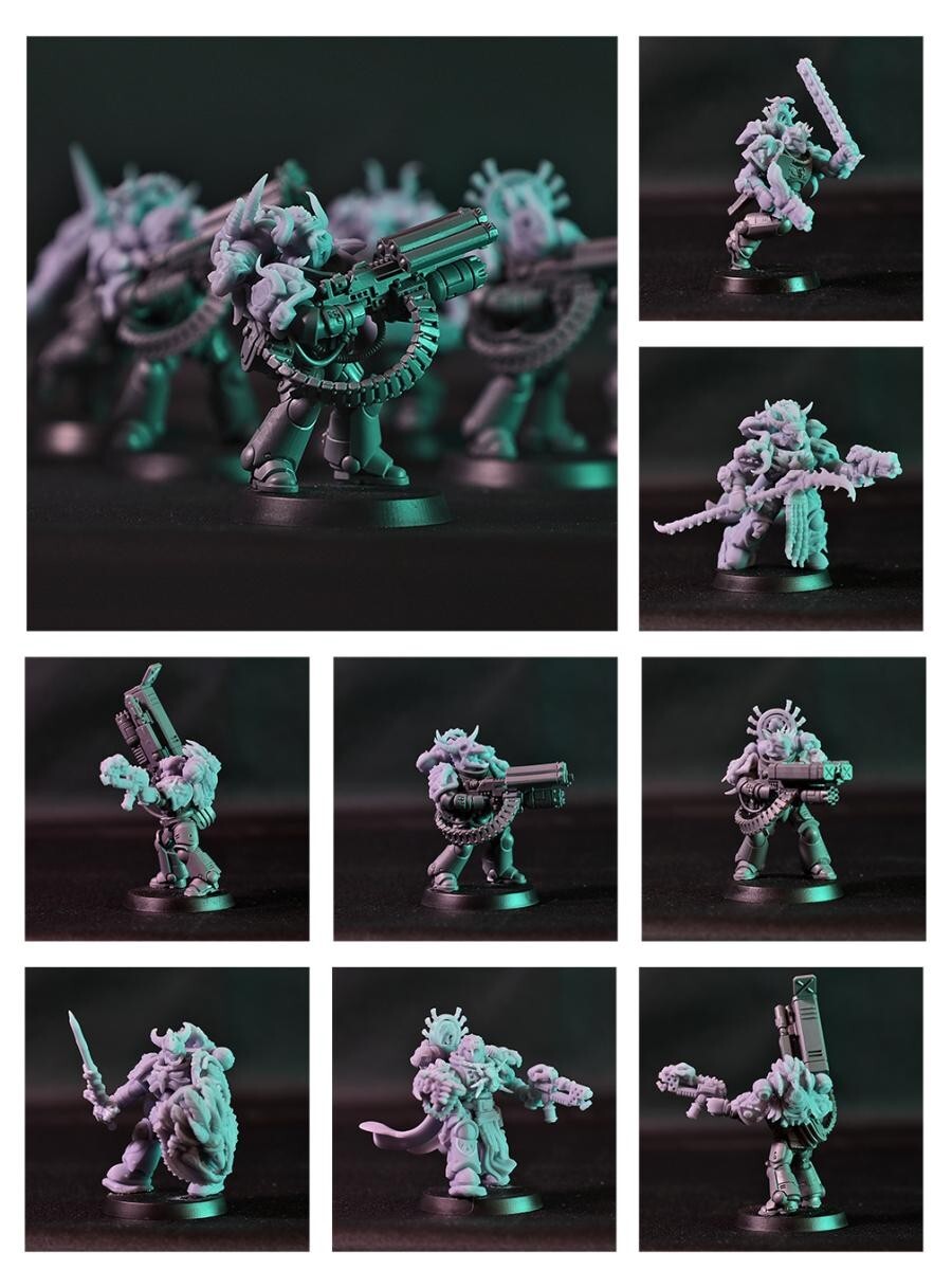 Loincloths - Dark Chapters for 2nd Born Marines