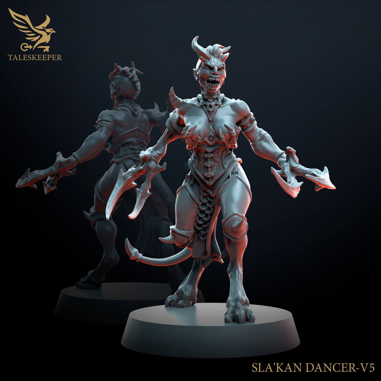 Sla'kan Dancers - 28mm scale miniatures for Sci-Fi and Fantasy wargaming