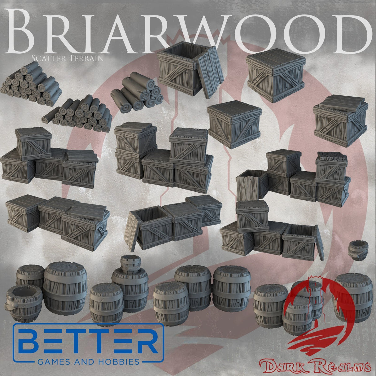 Barrels, Crates, Logs - Briarwood