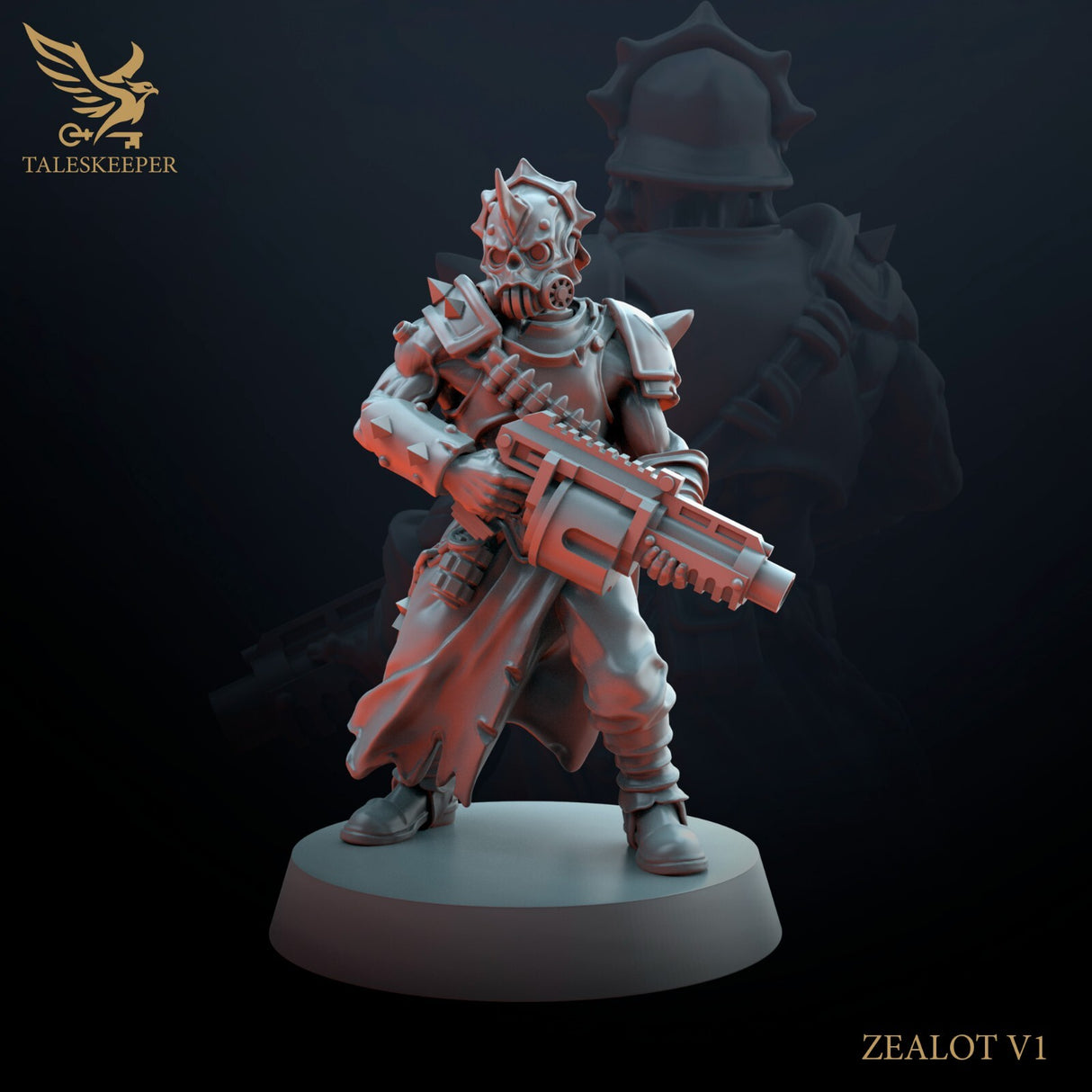 Dark Zealot Infantry - 28mm scale miniatures for Sci-Fi and Grimdark Wargaming