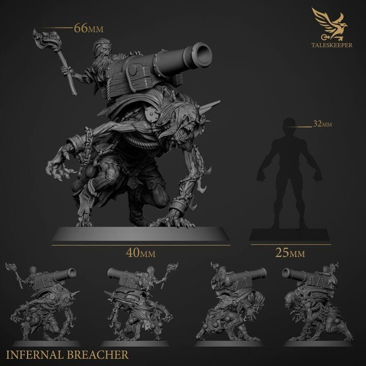 Infernal Breachers - 28mm scale miniatures for Sci-Fi and Fantasy Wargaming