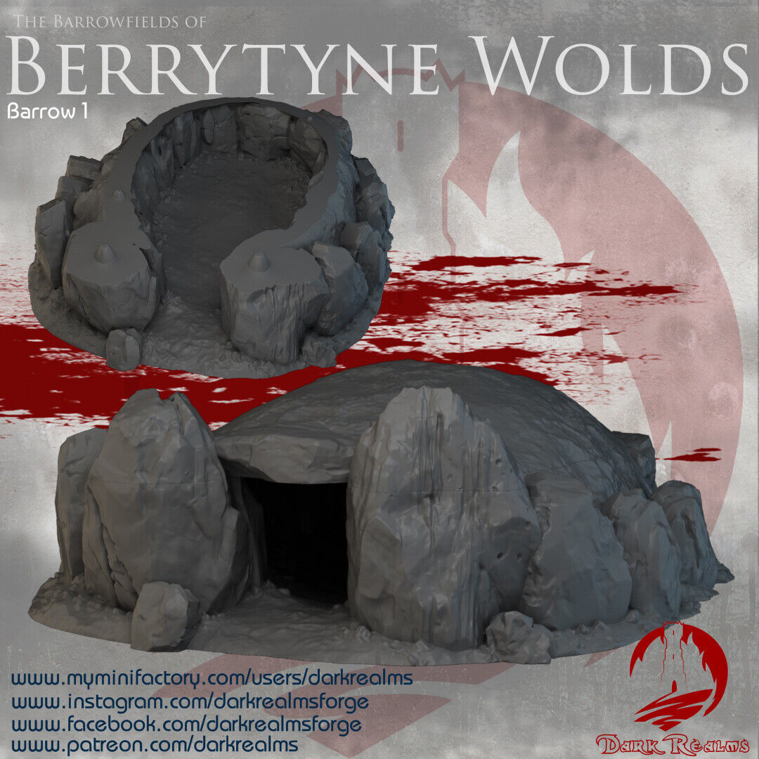 Barrow 1 - Berrytyne Wolds, Barrow Graves.