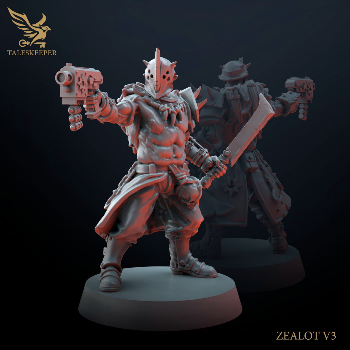 Dark Zealot Infantry - 28mm scale miniatures for Sci-Fi and Grimdark Wargaming