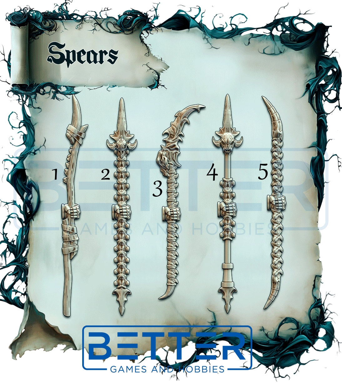 Spears - Dark Chapters for 2nd Born Marines