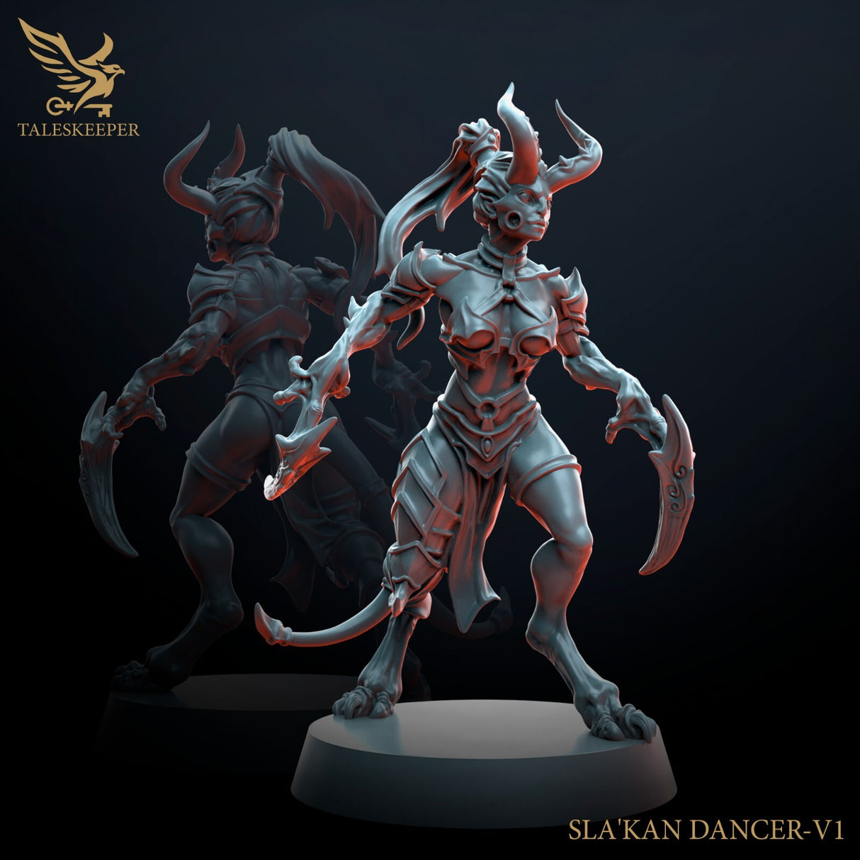 Sla'kan Dancers - 28mm scale miniatures for Sci-Fi and Fantasy wargaming