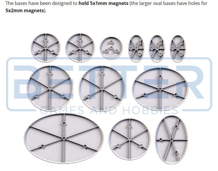 Chaos Hell - Themed Bases and Toppers for sci-fi & fantasy wargaming