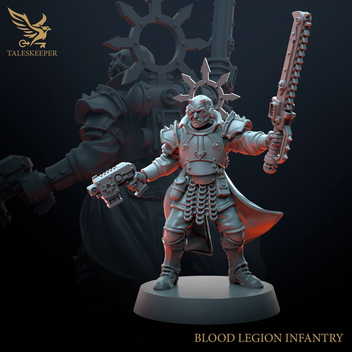 Blood Legion Infantry - 28mm scale miniatures for Sci-Fi and Grimdark Wargaming
