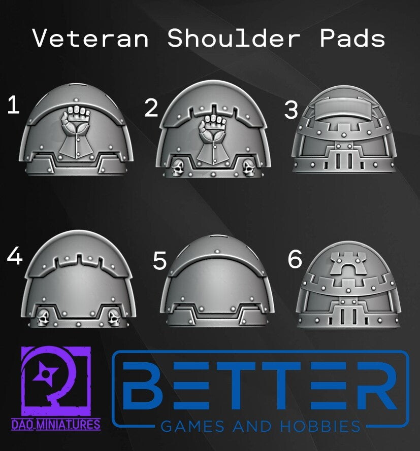 Veteran Shoulder Pads for 2nd Born Marines