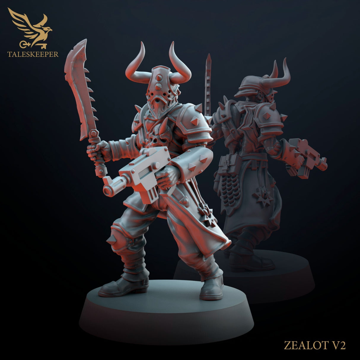 Dark Zealot Infantry - 28mm scale miniatures for Sci-Fi and Grimdark Wargaming
