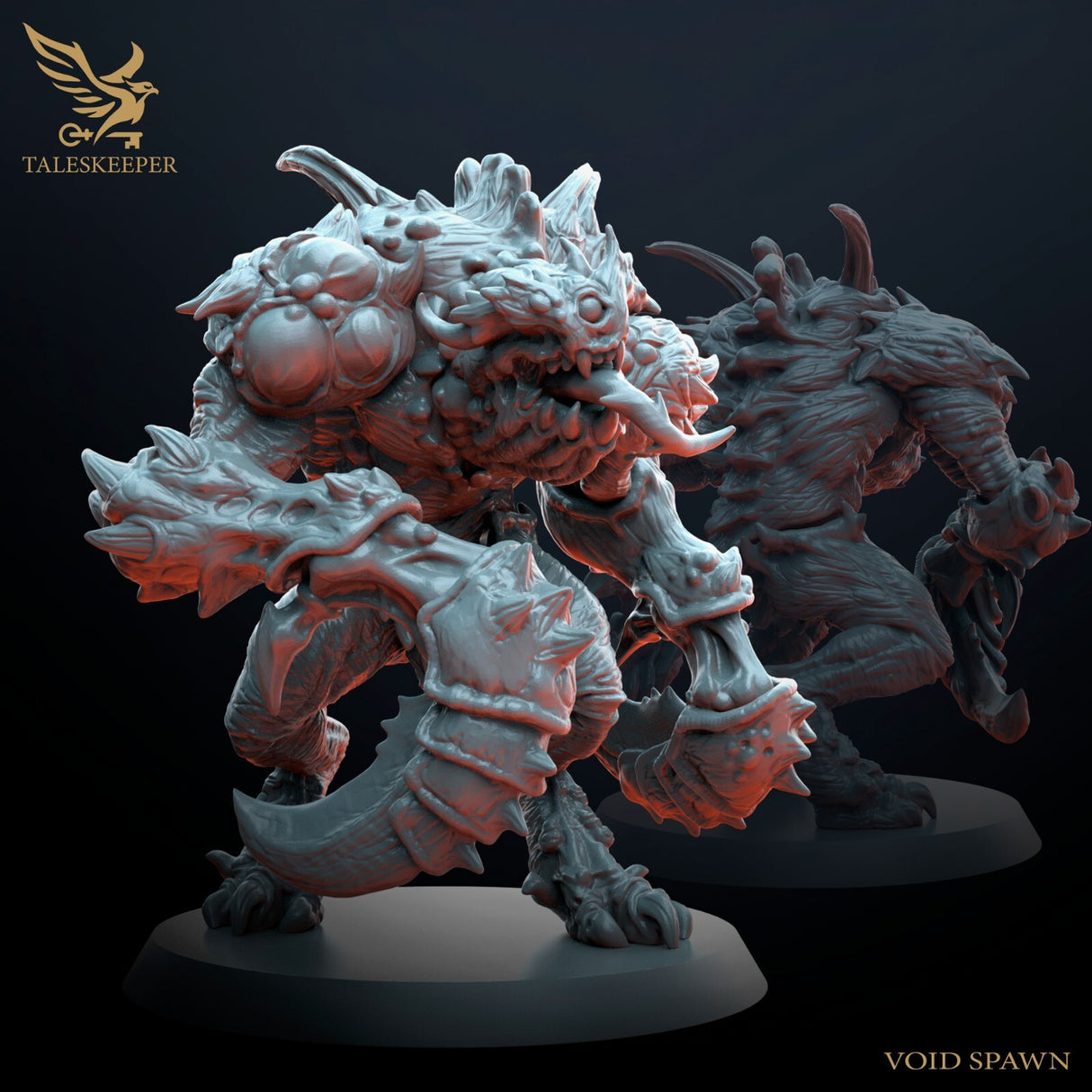 Void Abomination & Spawn - 28mm scale miniatures for Sci-Fi and Fantasy Wargaming