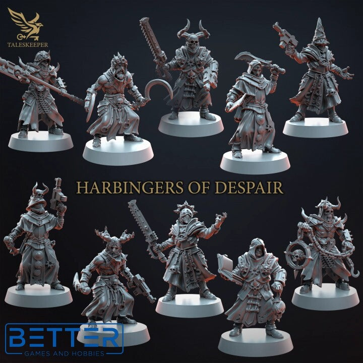 Harbingers of Despair - 28mm scale miniatures for Sci-Fi and Grimdark Wargaming