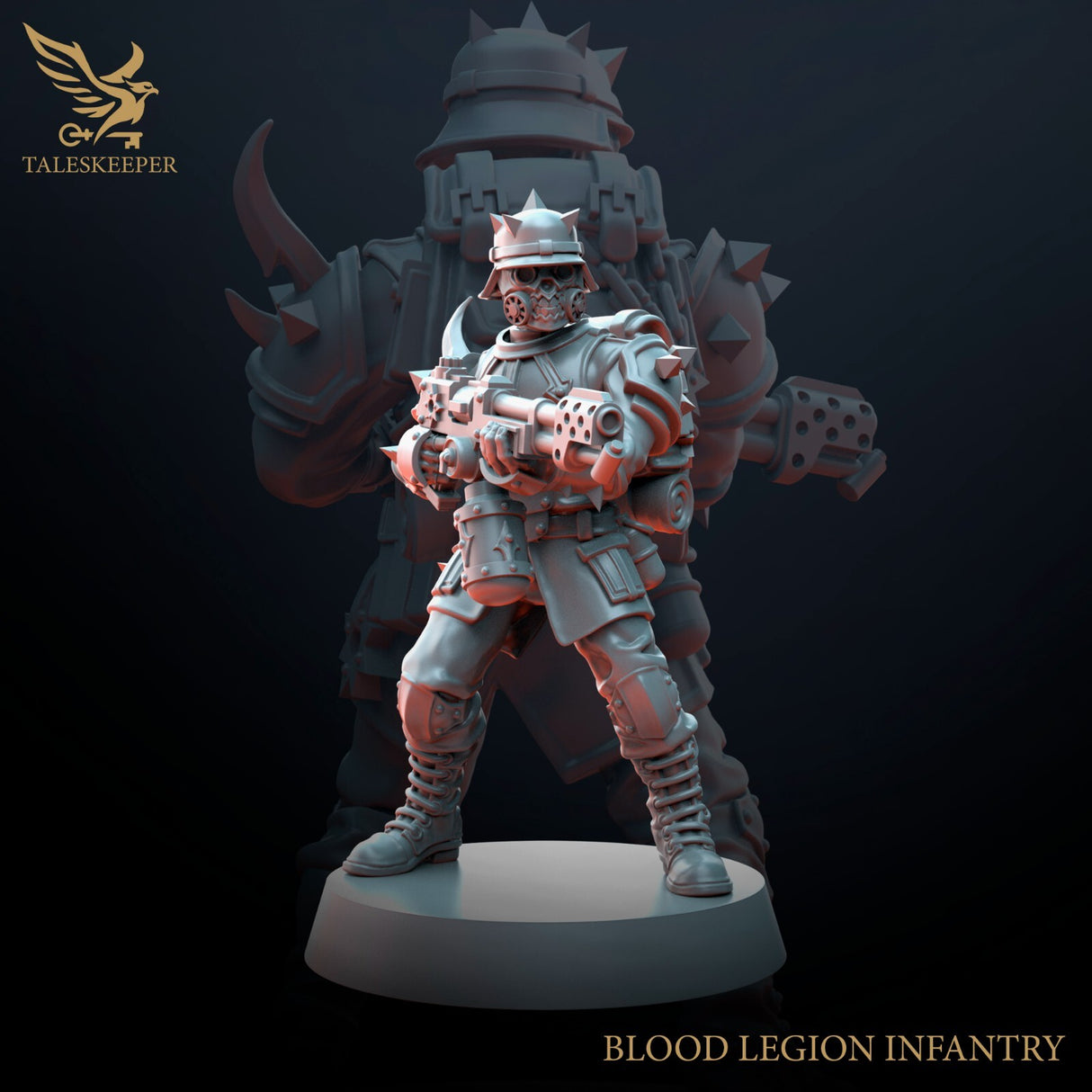 Blood Legion Infantry - 28mm scale miniatures for Sci-Fi and Grimdark Wargaming