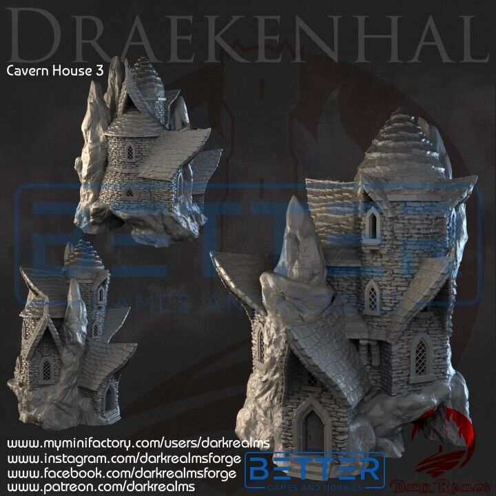 House 3 - Draekenhal, Cavern City.