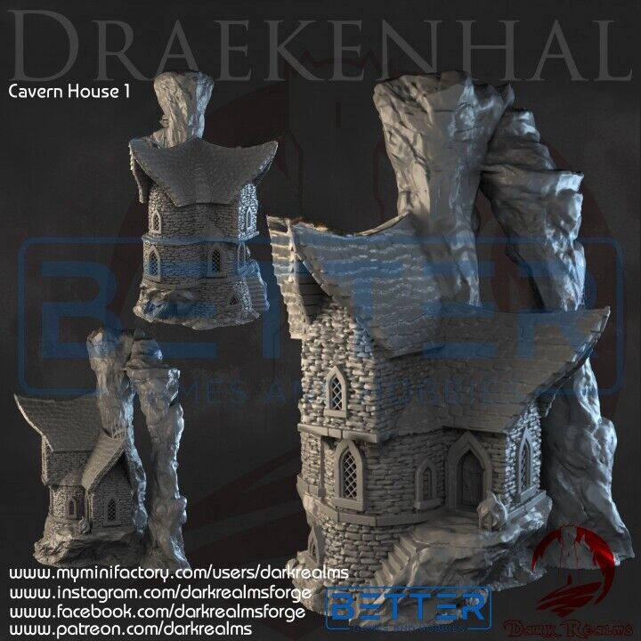 House 1 - Draekenhal, Cavern City