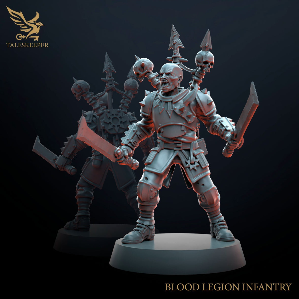 Blood Legion Infantry - 28mm scale miniatures for Sci-Fi and Grimdark Wargaming