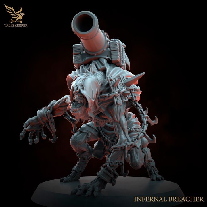 Infernal Breachers - 28mm scale miniatures for Sci-Fi and Fantasy Wargaming