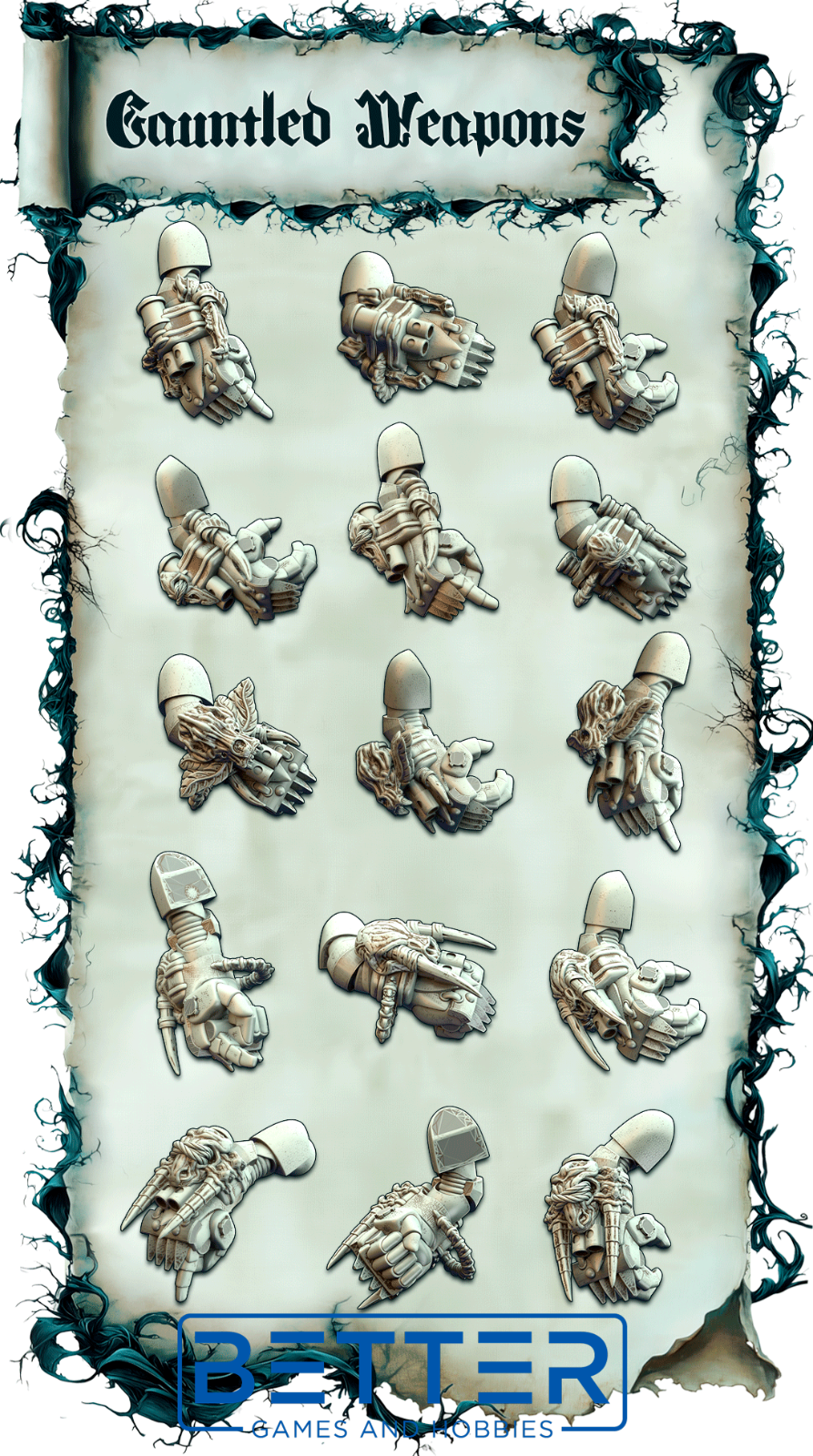 Gauntlet Weapons - Dark Chapters