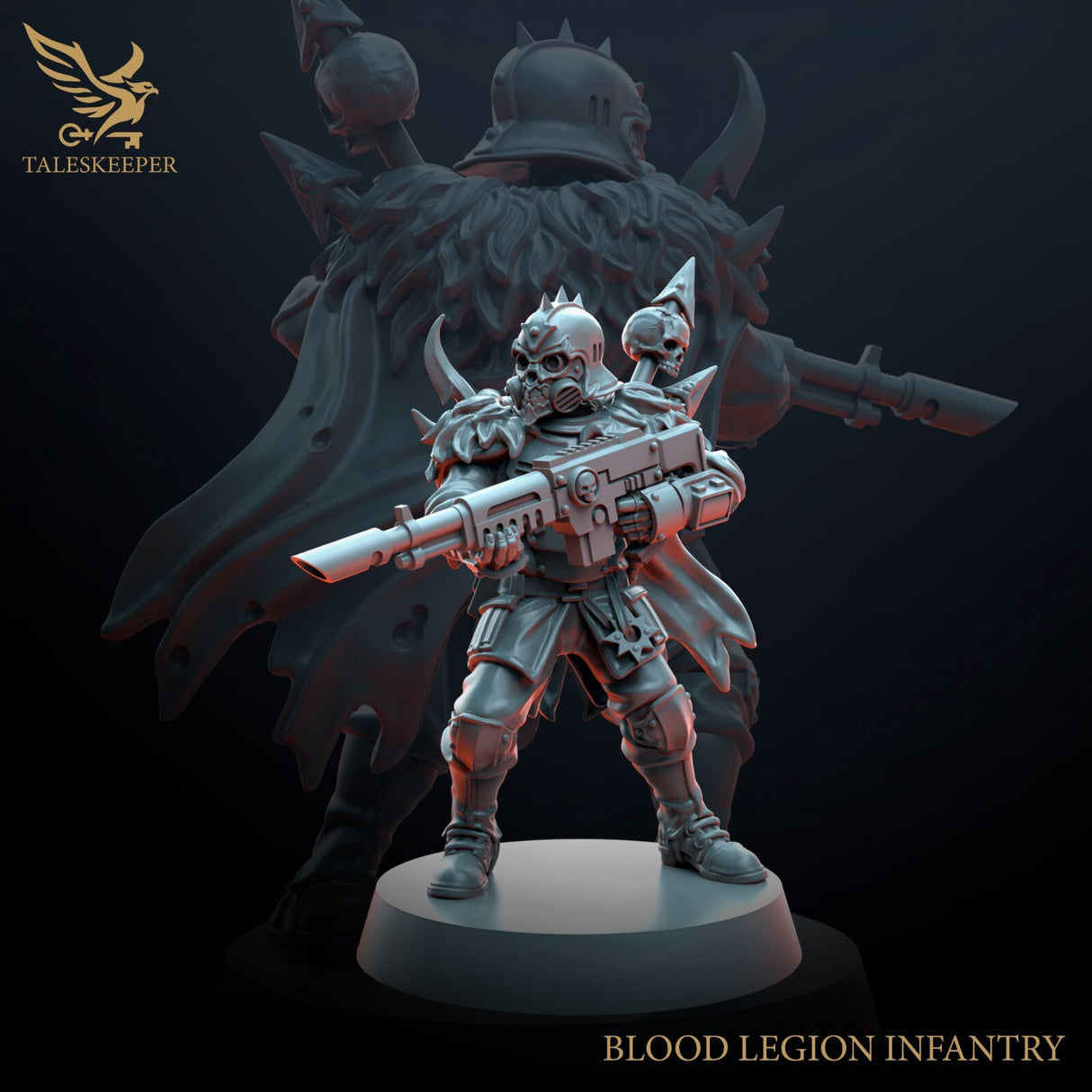 Blood Legion Infantry - 28mm scale miniatures for Sci-Fi and Grimdark Wargaming