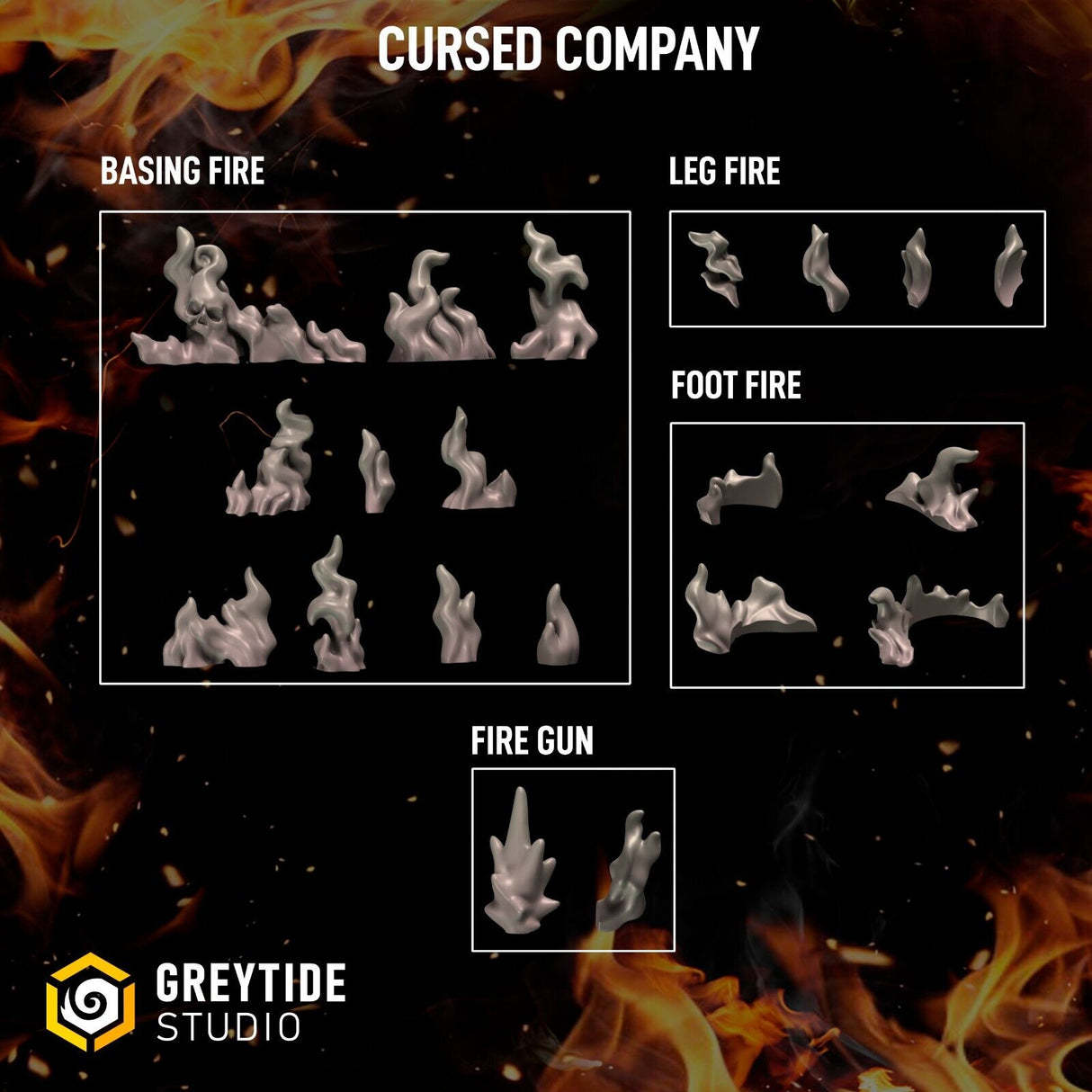 Cursed Company - Conversion parts for sci-fi wargames, 2nd born marine