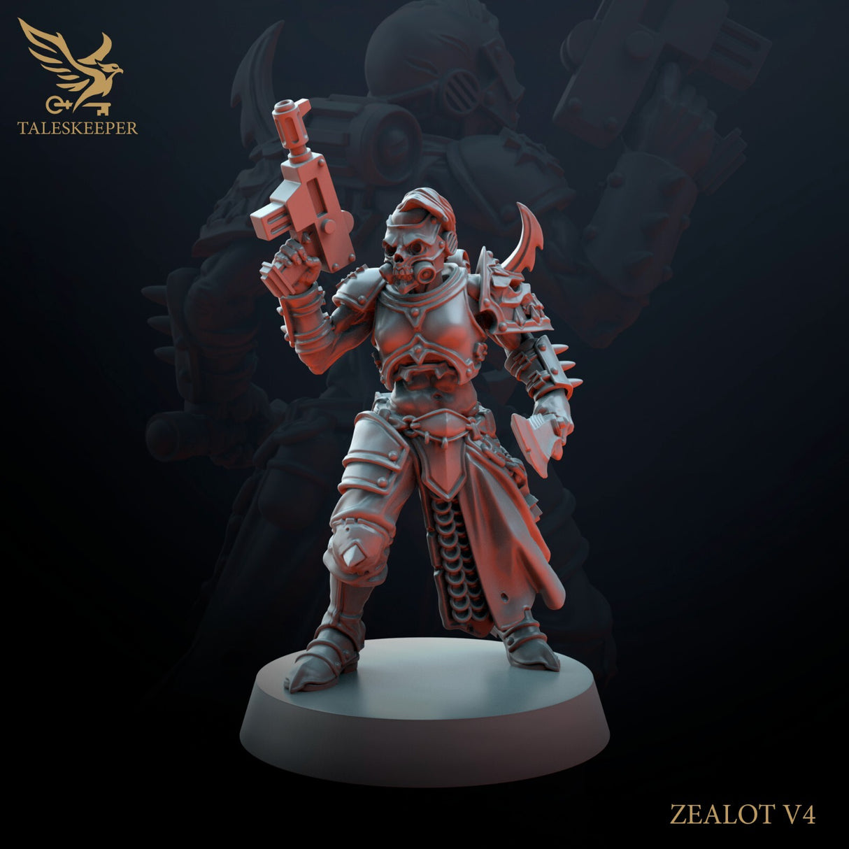 Dark Zealot Infantry - 28mm scale miniatures for Sci-Fi and Grimdark Wargaming